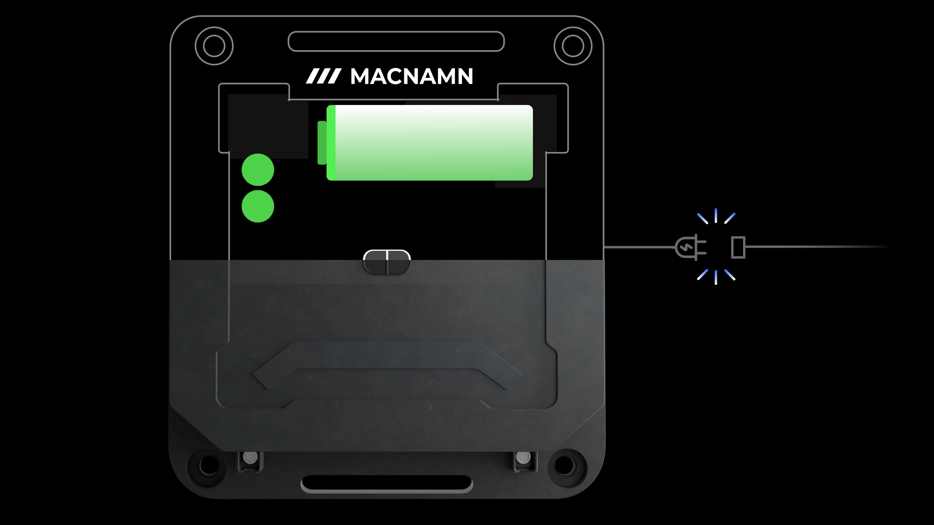 Up To 6 Hour Backup Power for Uninterrupted ToF Monitoring product installation illustration