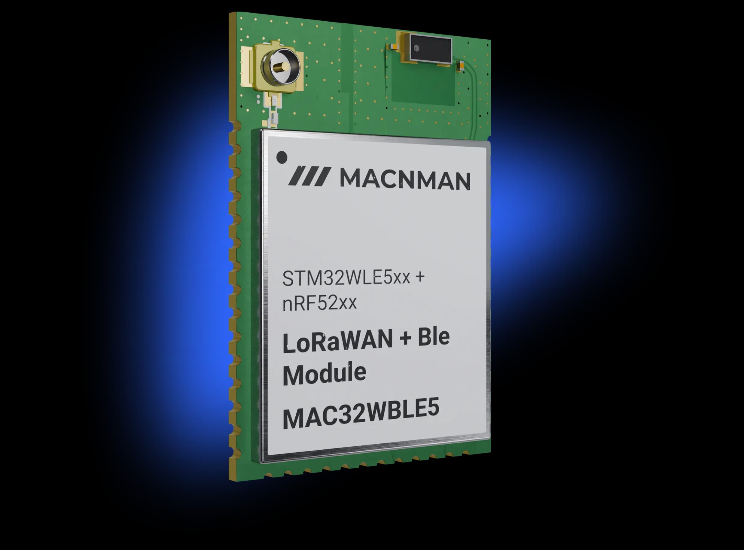 Compact LoRaWAN + BLE Module for