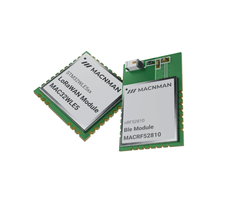 Macnman LoRaWAN, WiFi, BLE Combo IoT Modules and SoMs