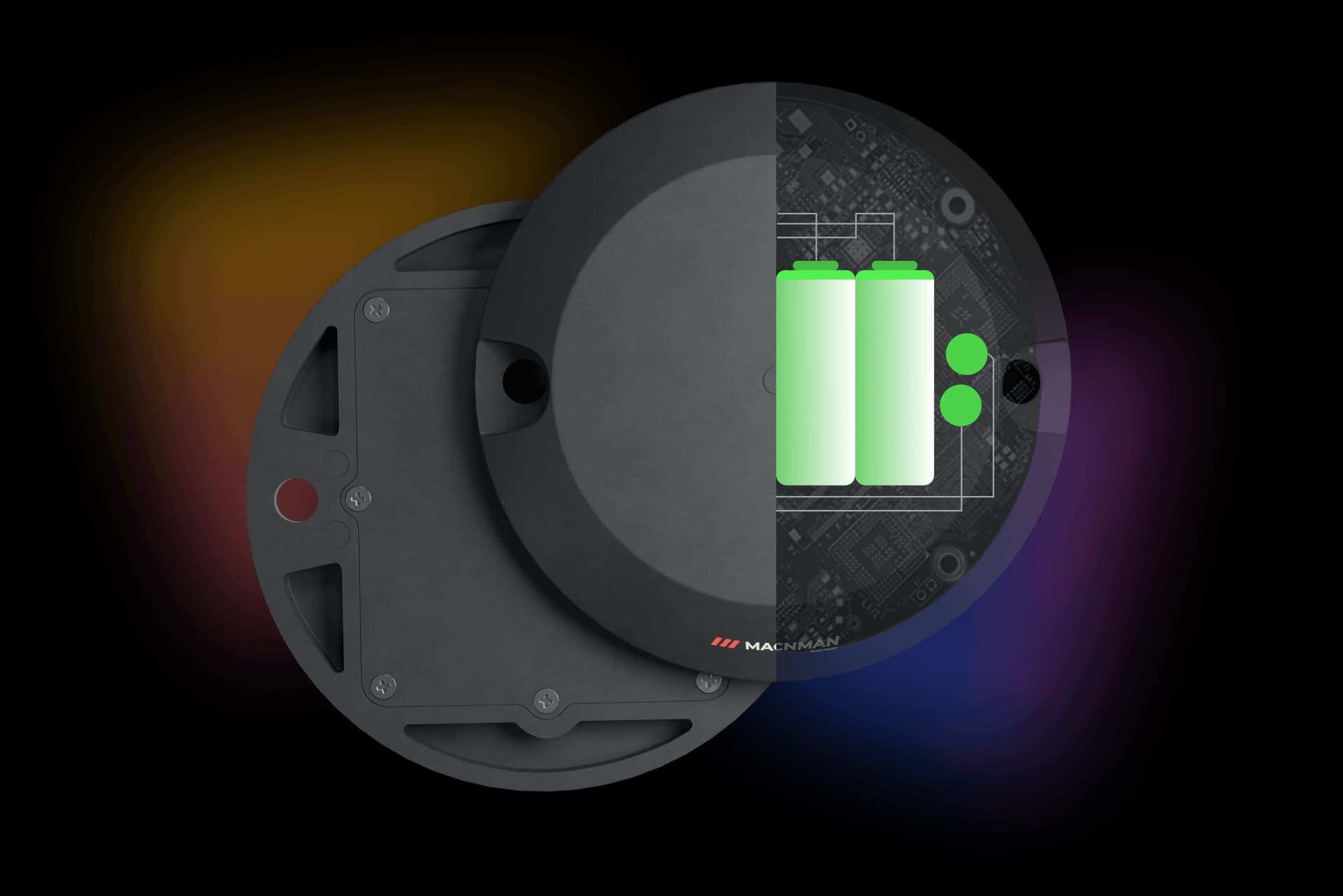 Up to 10-Year Battery Life LoRaWAN® Parking Occupancy Senso with Geomagtic Detection long life industrial IoT device illustration