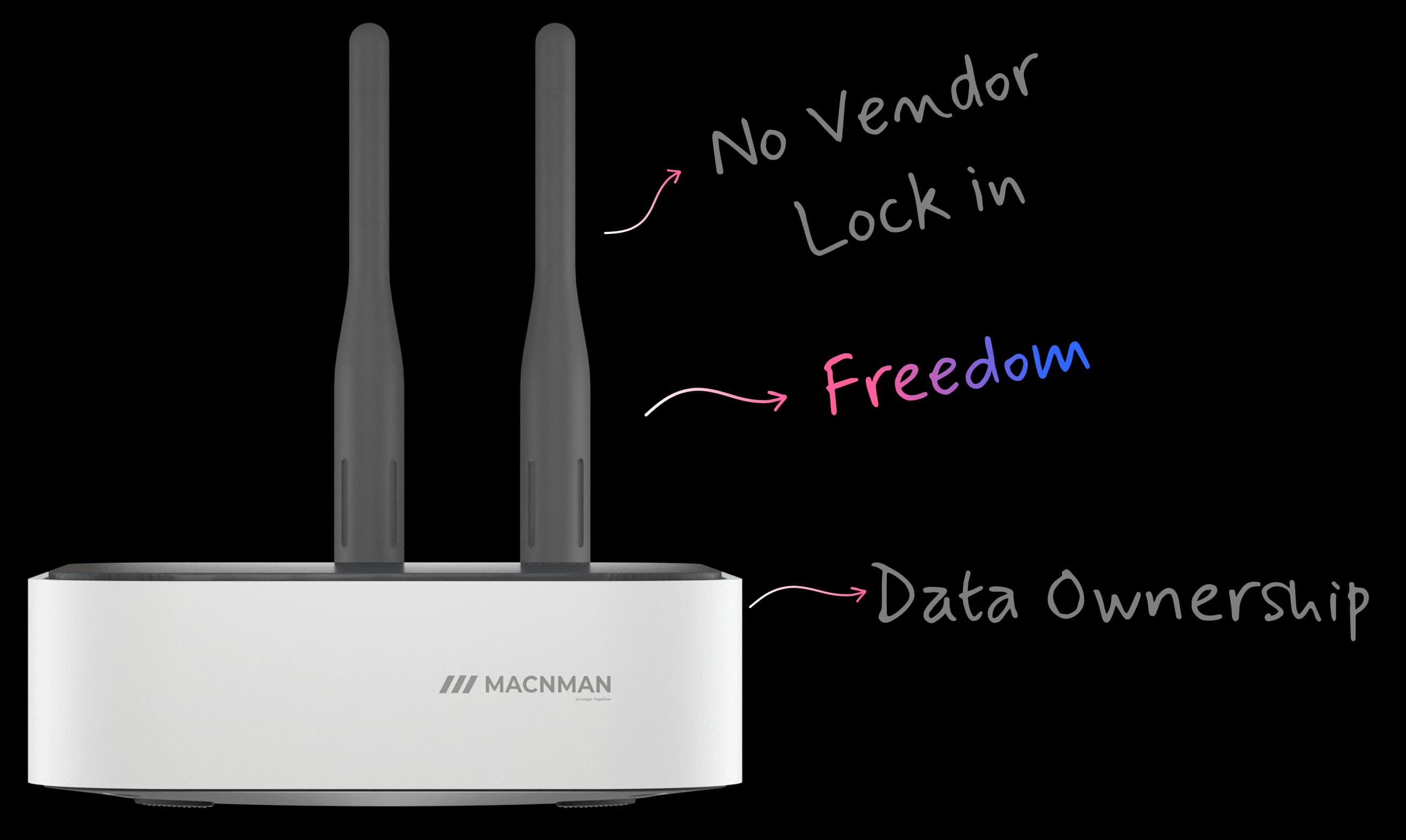 Industrial IoT device data integration illustration