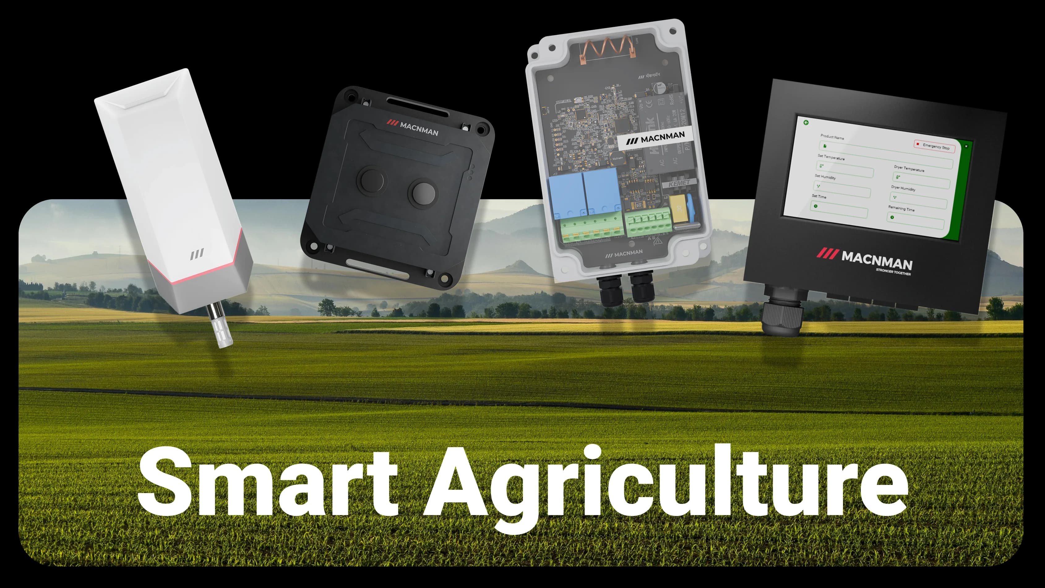 Smart Agriculture IoT Solutions for MacSet industrial IoT controller