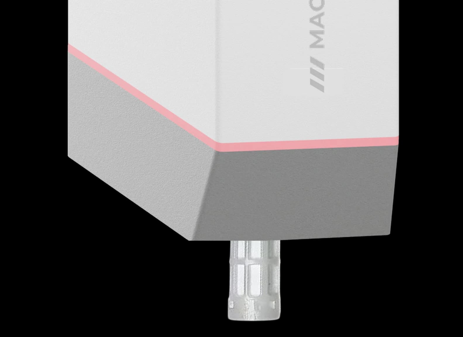 MacSync TH sensor external probe measuring inside a cold chamber