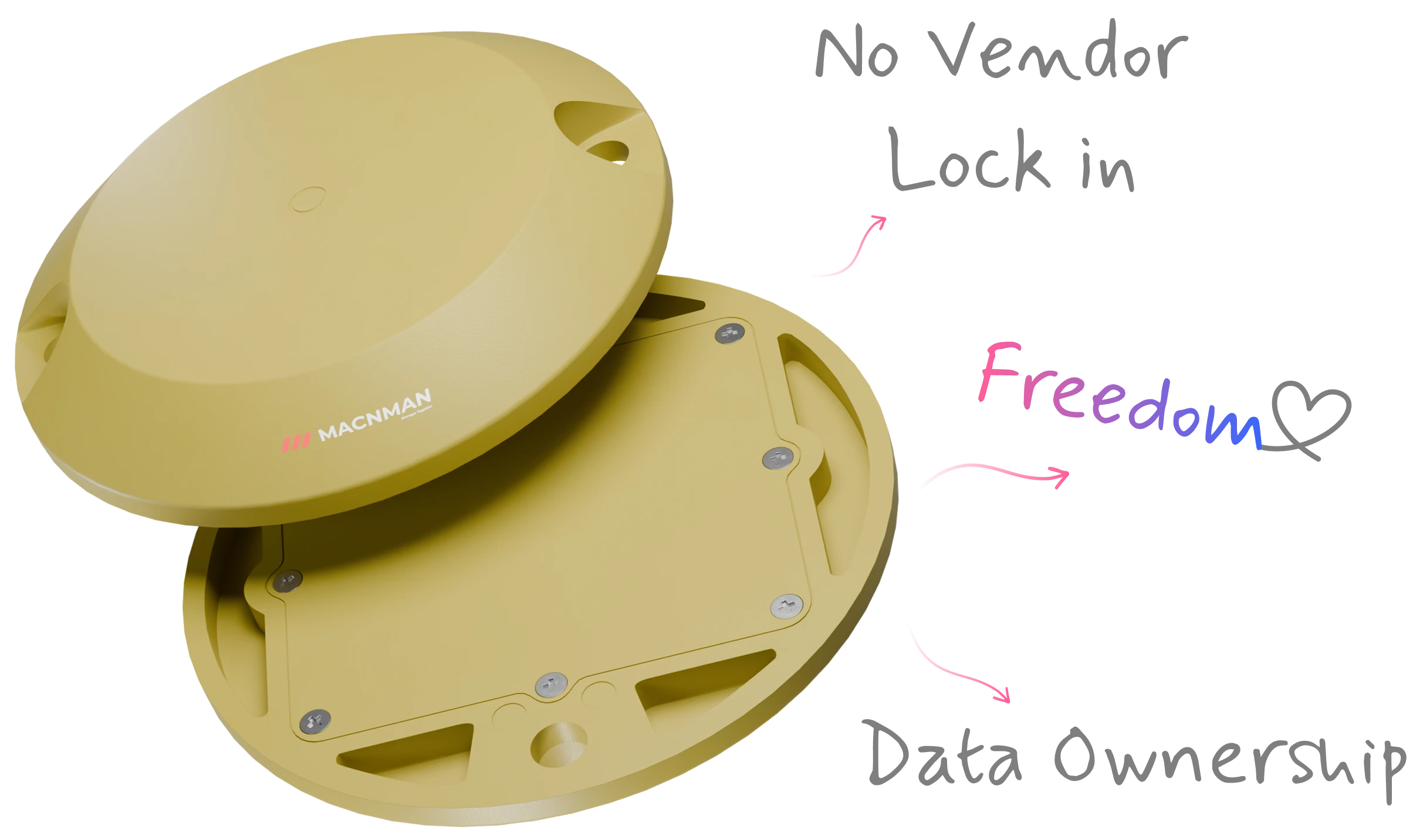 Industrial IoT device data integration illustration