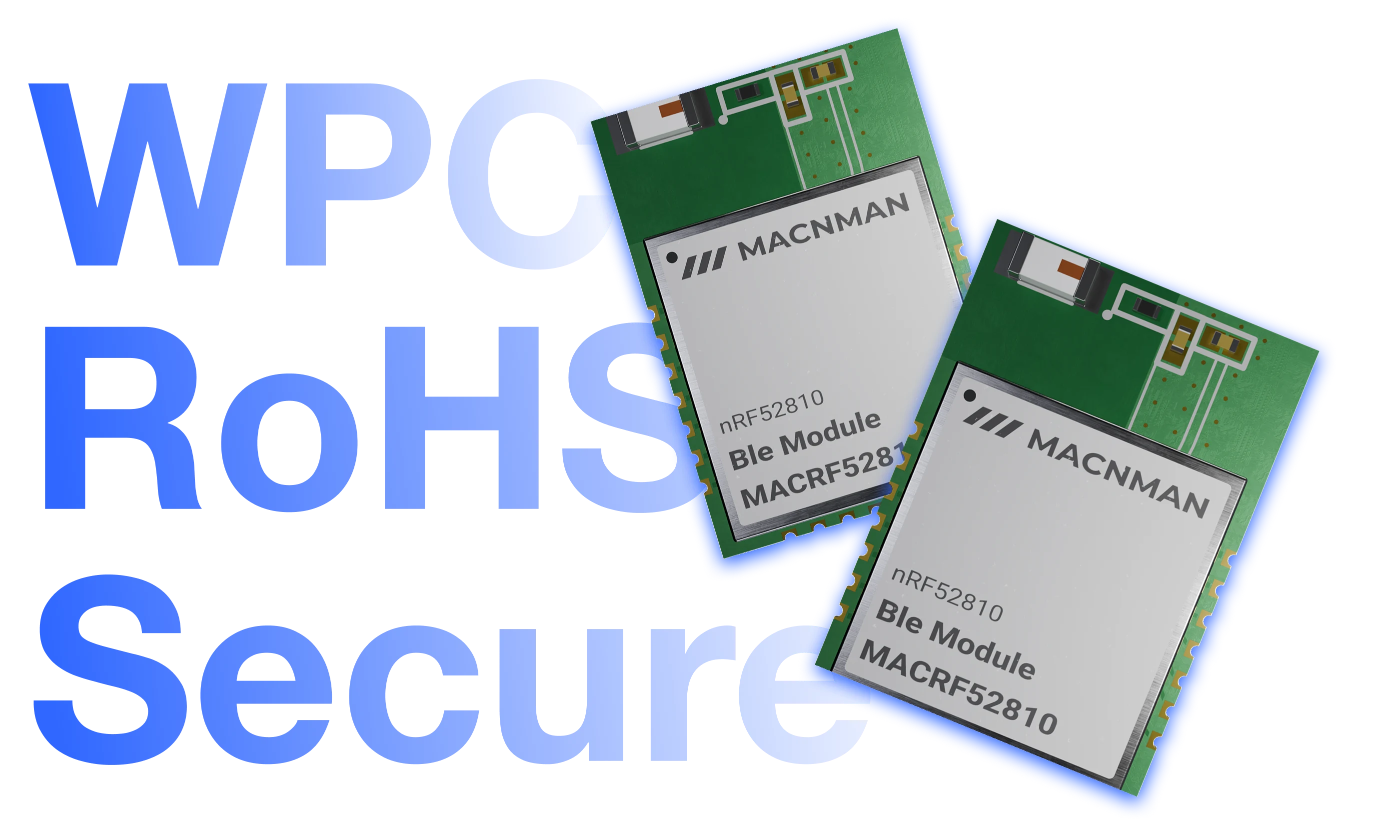 WPC Approved & RoHS Compliant BLE Module Production Ready Macset industrial IoT controller advantages