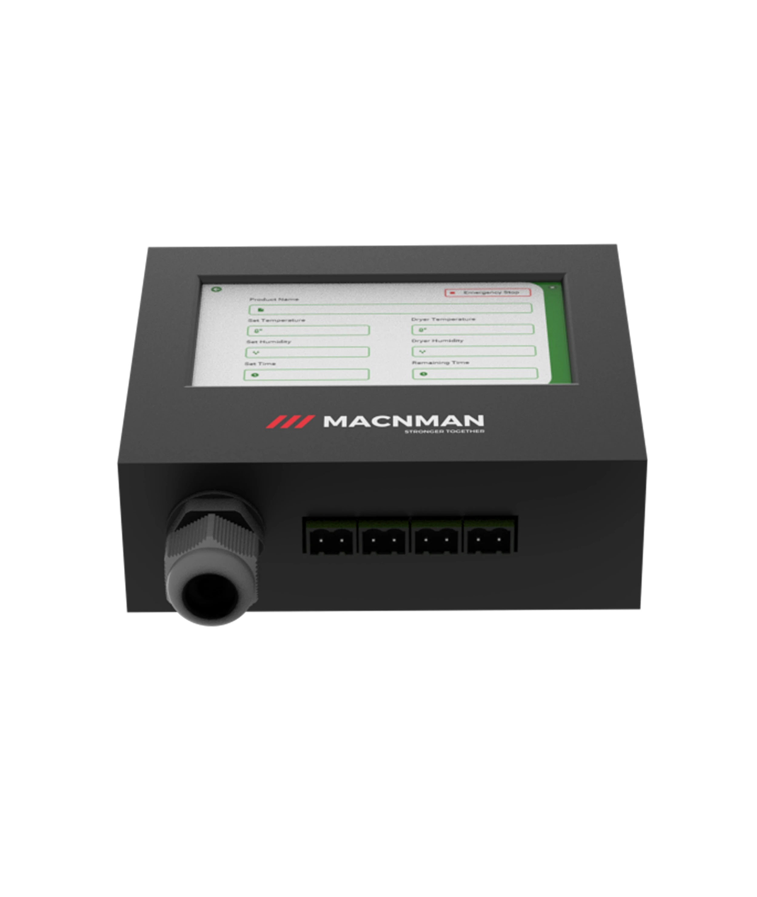 IndiLoRa compact LoRa to wifi indoor gateway side view for smart building automation