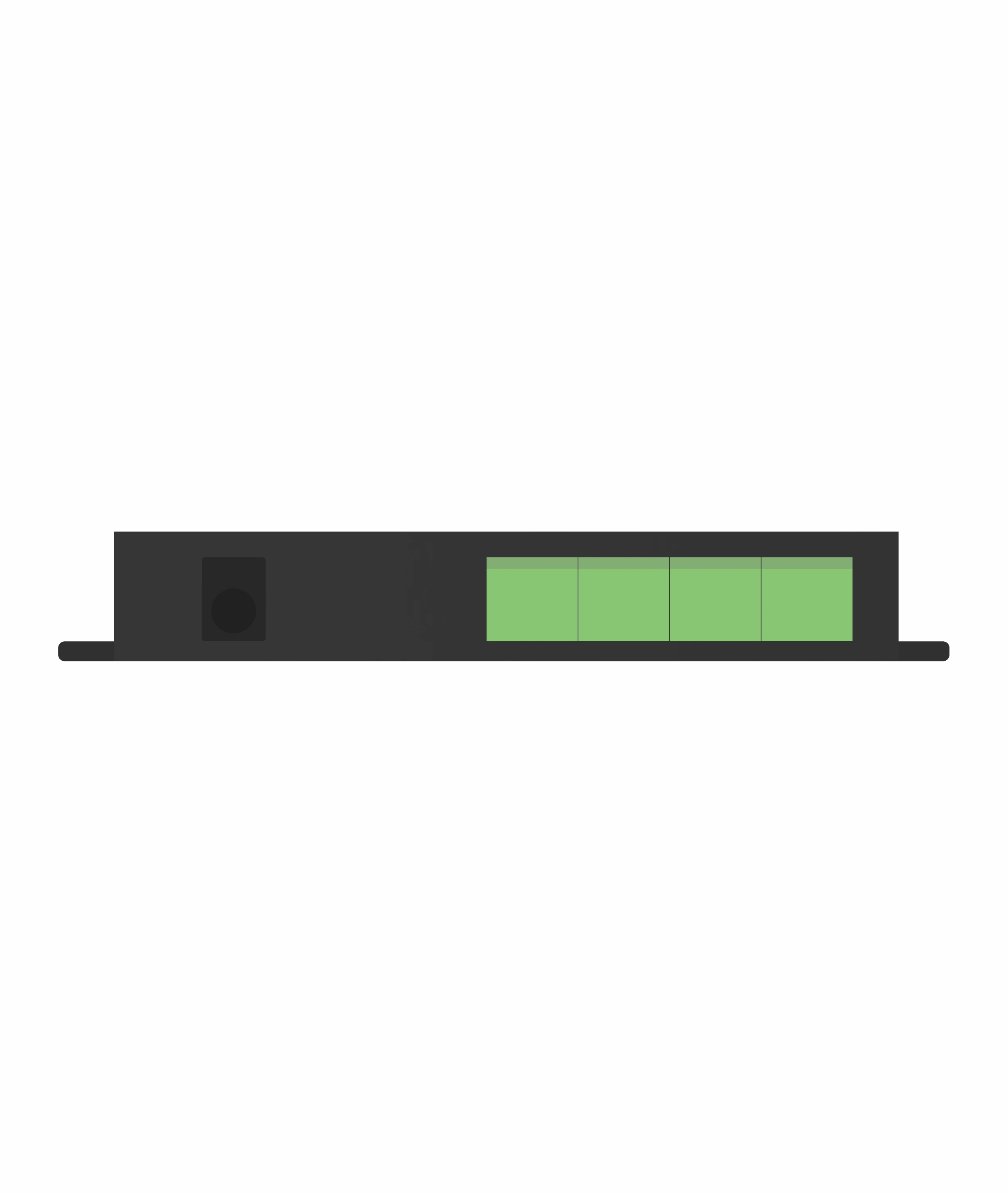 MacSet LX2 LoRaWAN industrial digital output controller installation view