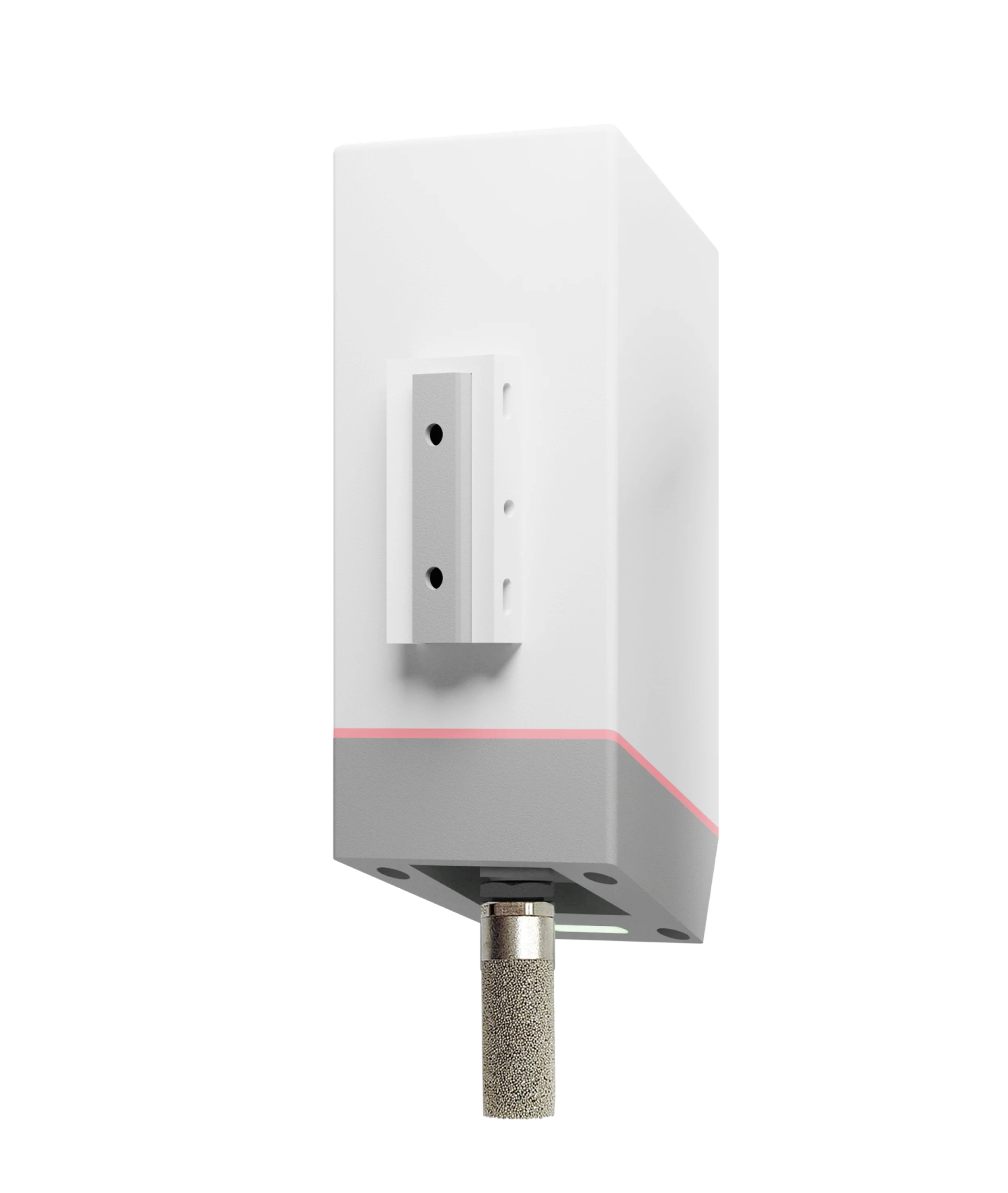 Industrial LoRaWAN CO2 sensor with wall-mount enclosure for indoor environmental monitoring