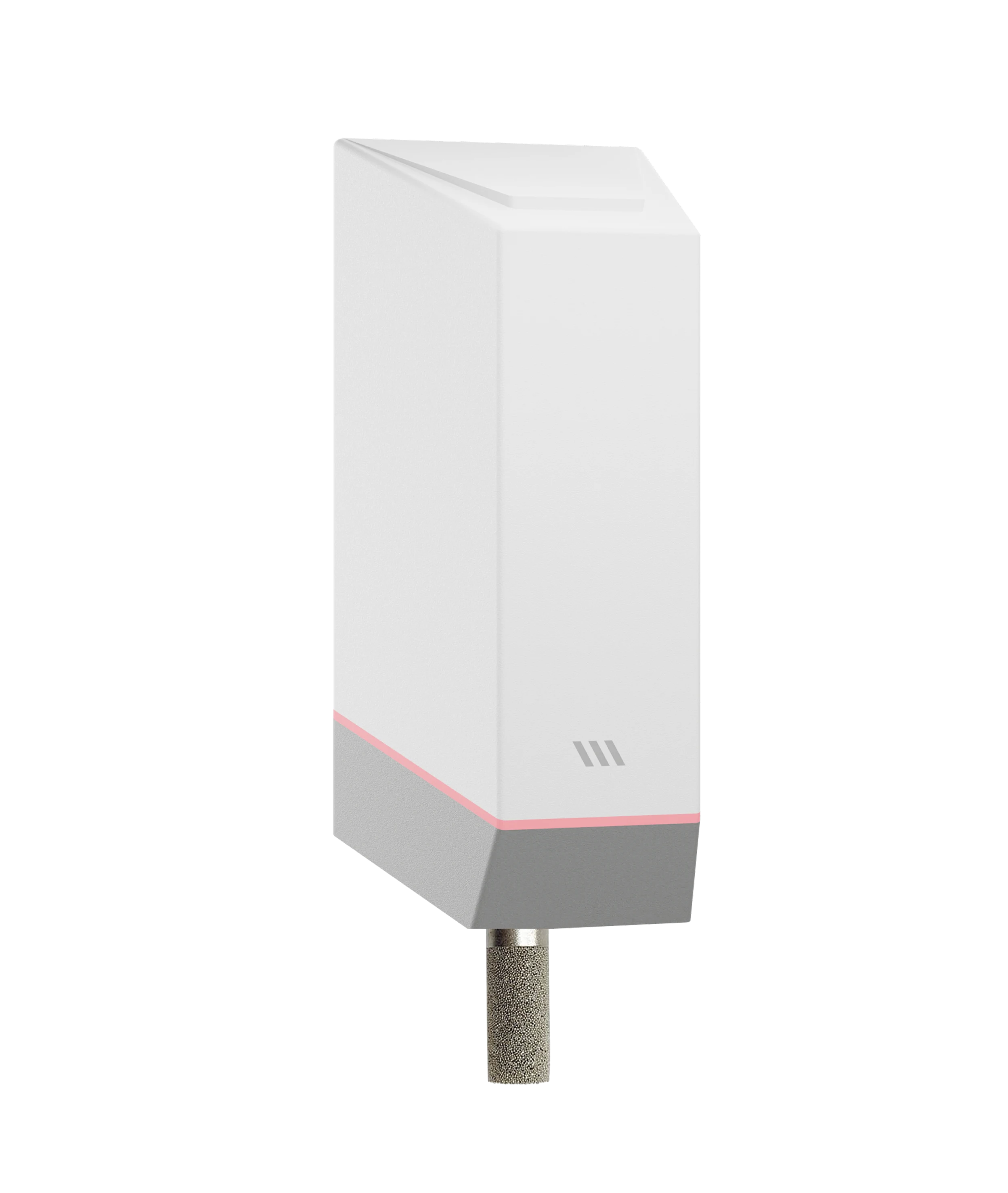 MacSync-L-CO2X back view showing industrial connectors and wall-mount support