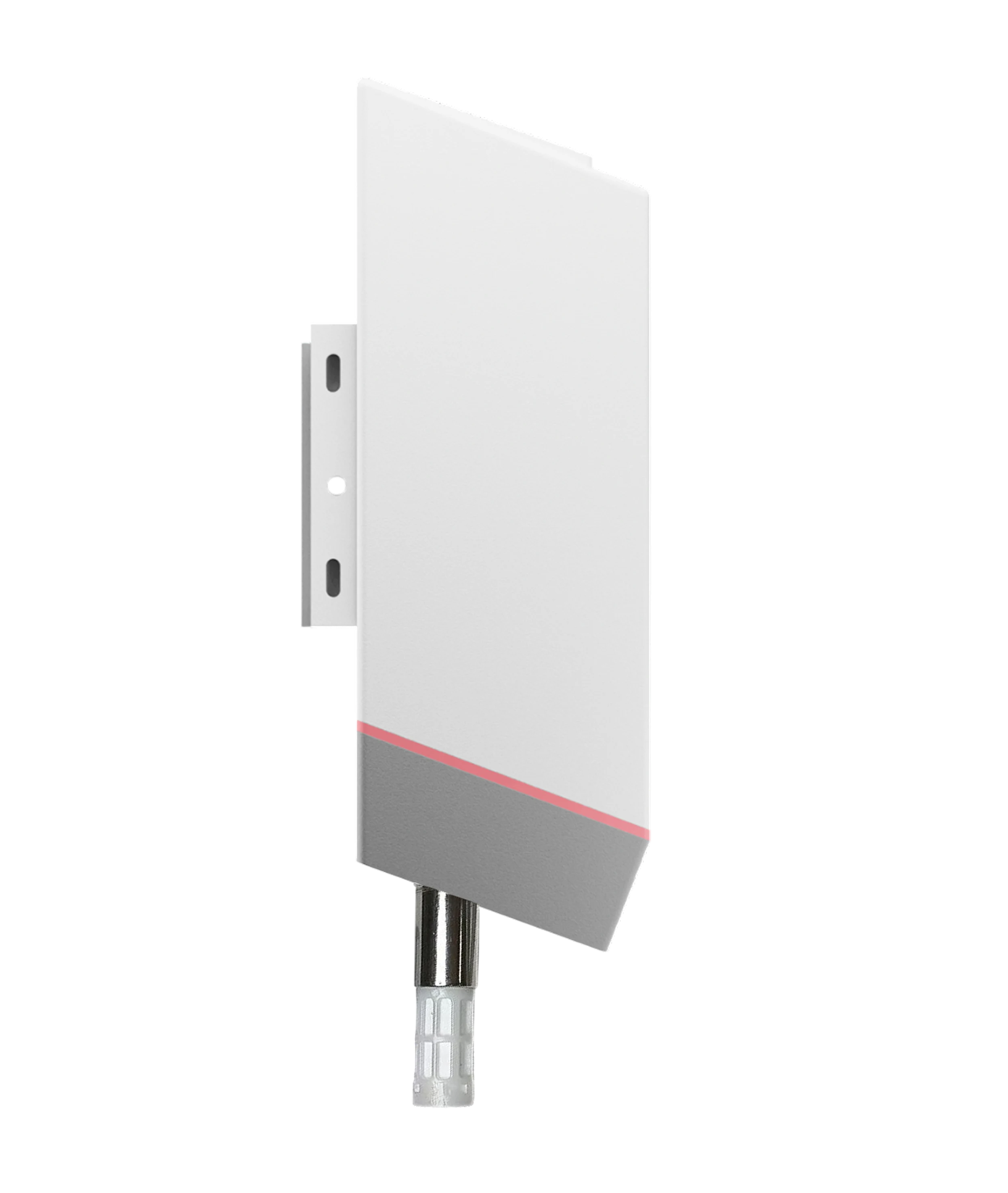 MacSync LTS X1 LoRaWAN temperature humidity sensor front view for industrial environmental monitoring