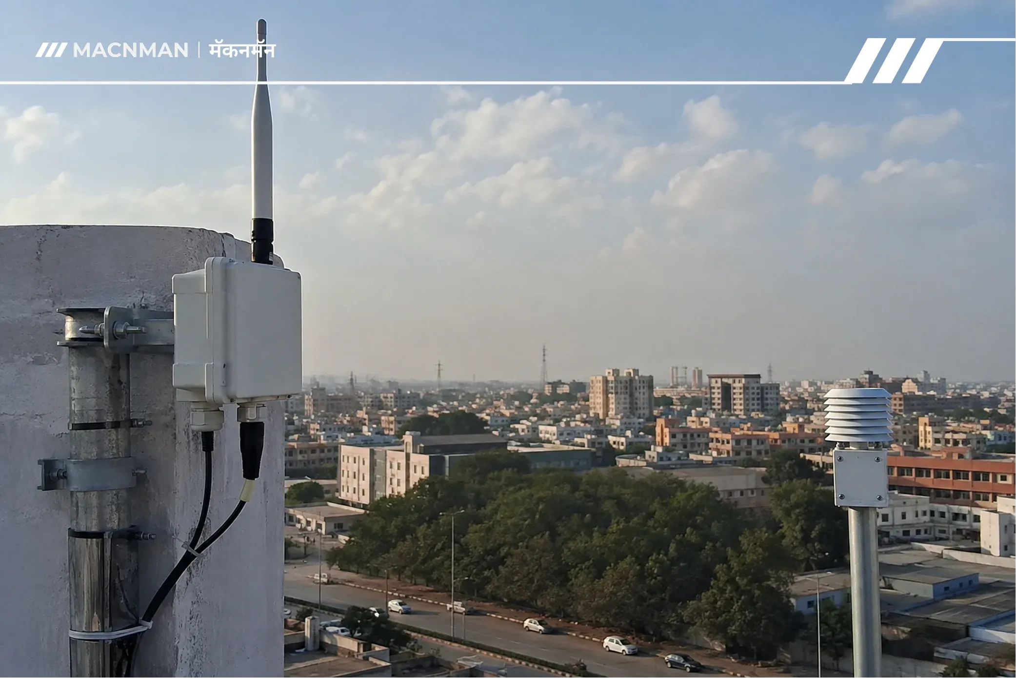 LoRaWAN gateway and sensor placement for optimal height, coverage, and network performance